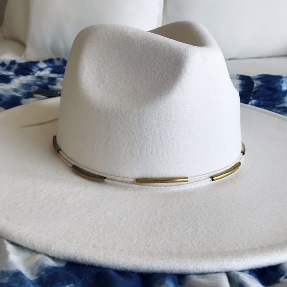 Marcus Adler Metal Trim Panama Hat NWT - Picture 5 of 13